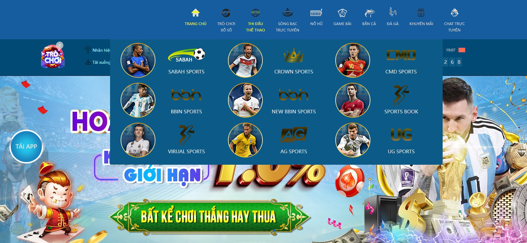 Cá cược thể thao 123B uy tín hấp dẫn 10 Cá cược thể thao 123B có giao diện thân thiện, thu hút