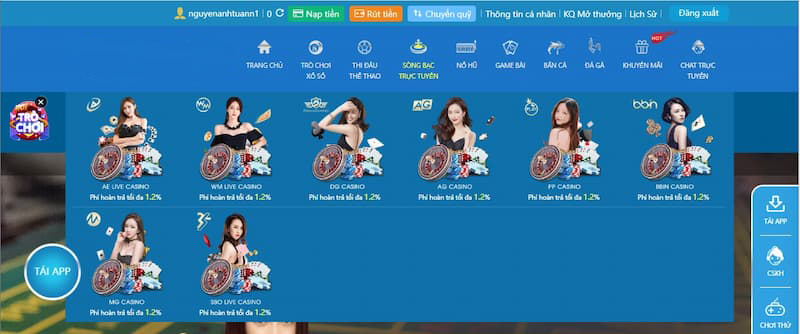 Live casino 123B sòng bạc trực tuyến có gì HOT? 9 Live casino 123B với vô vàn tựa game hấp dẫn