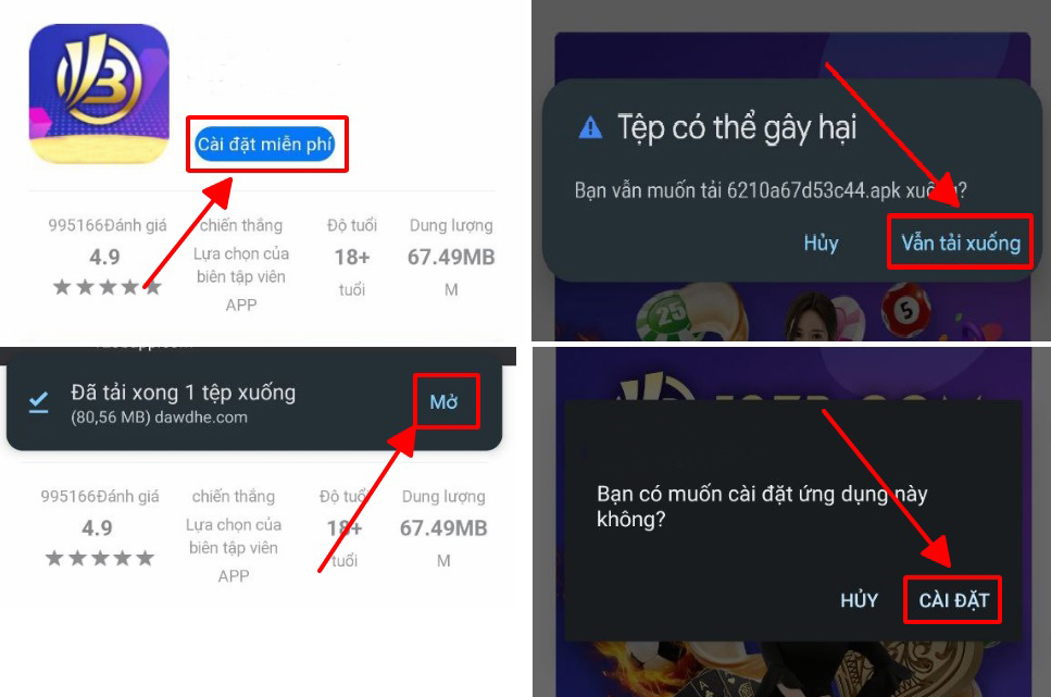 Giao diện app 123B hiện đại
