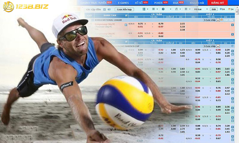 Cá cược bóng chuyền 123b – Sân chơi đẳng cấp nhất Châu Á