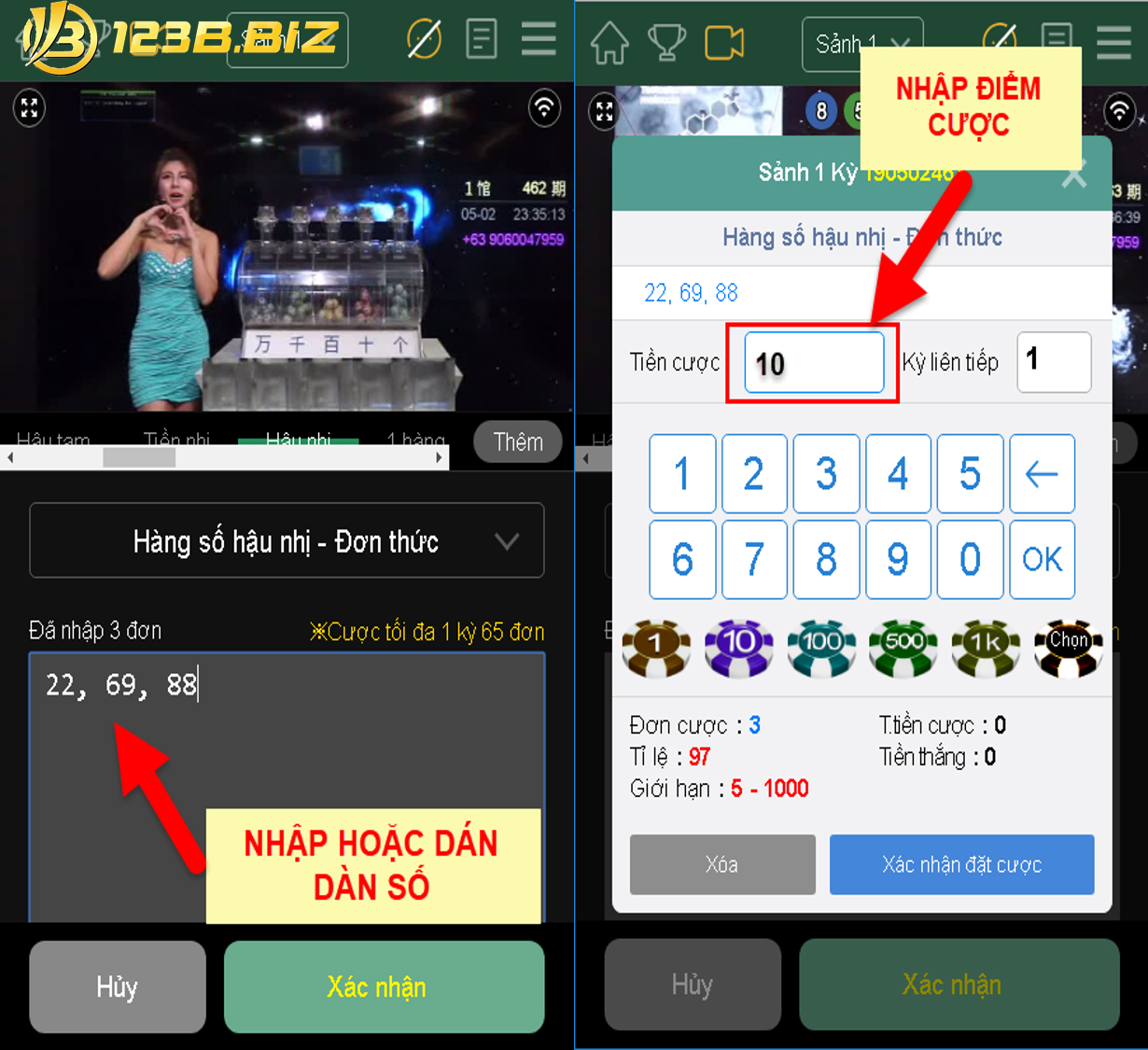 Lotobet 123b được điều khiển bởi nữ MC xinh đẹp, duyên dáng